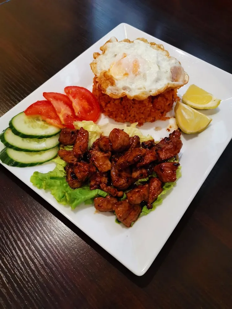 Riz Sauté Au Boeuf Loc Lac